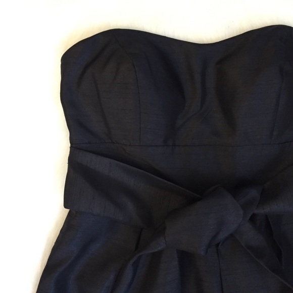 Jenny Yoo Strapless Front Tie Mini Dress - Picture 5 of 9